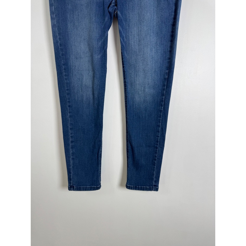Flattering Democracy Womens 12 Ab-solution Skinny Jeans Blue Medium Wash Stretch - Picture 10 of 11